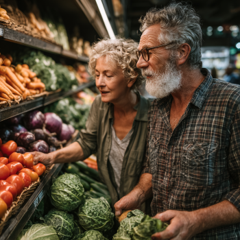 Активні пожилі люди в спортзалі drovitel